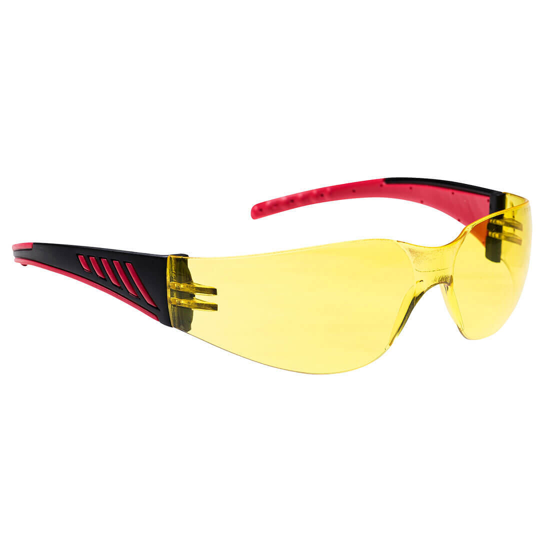 Portwest PR32 Wrap Around Hip Safety Glasses Amber