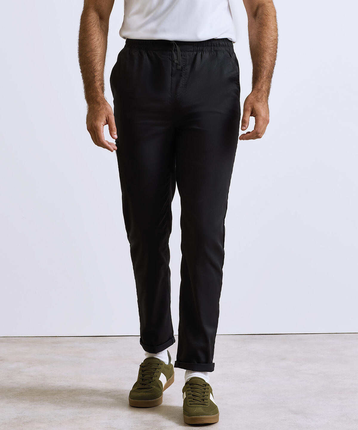 PR557 Chef's 'Recyclight' Cargo Trousers Black - Image 2