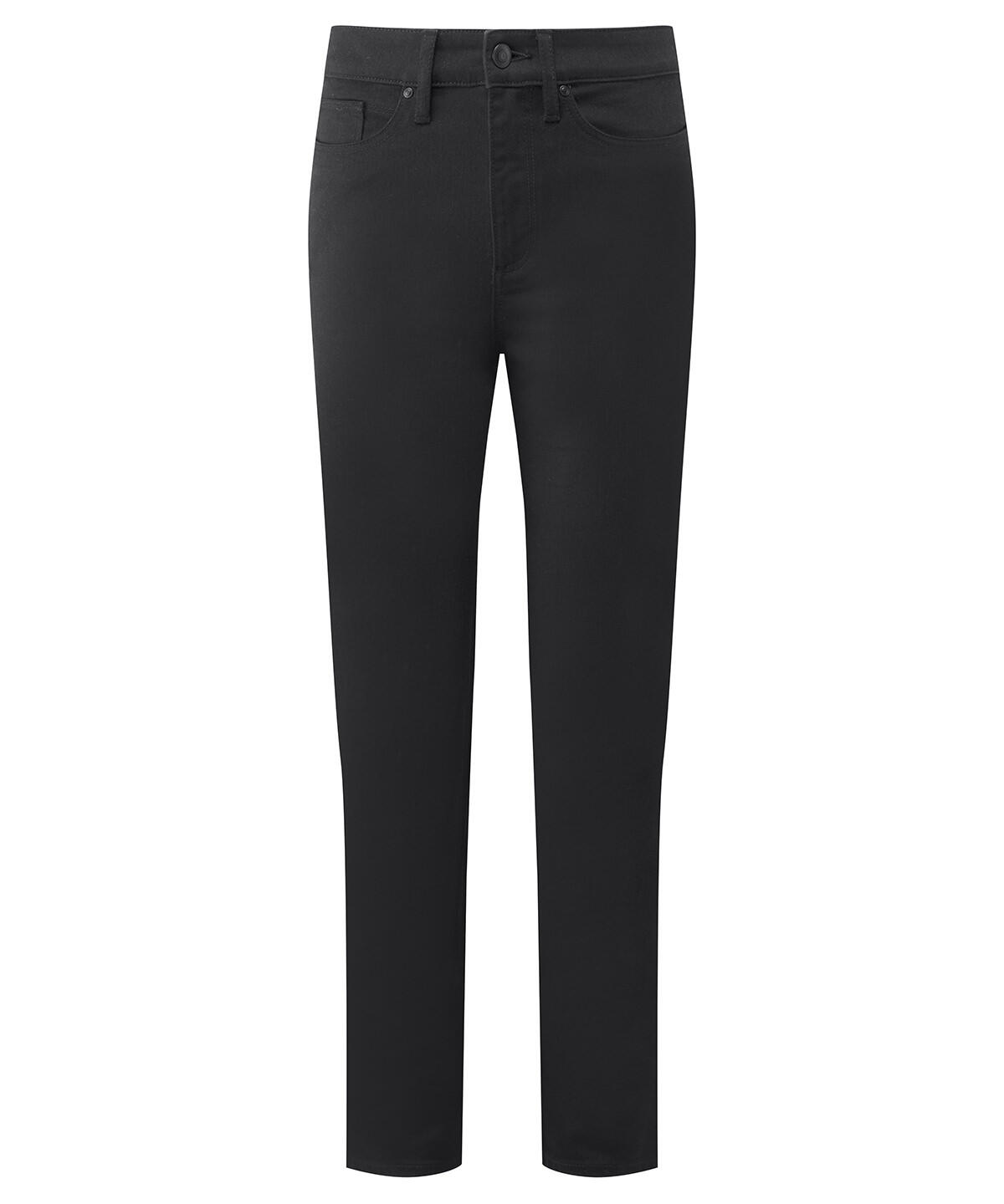 Premier PR577 Women’s Workready straight-leg jeans Black