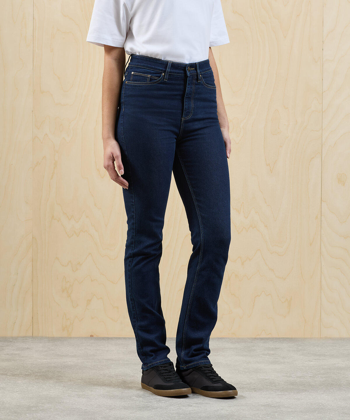 PR577 Women’s Workready straight-leg jeans Blue - Image 2