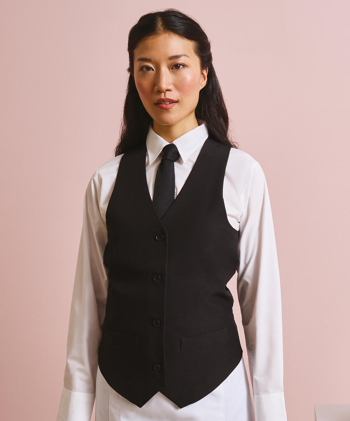 PR623 Women's lined polyester waistcoat Black - Image 2