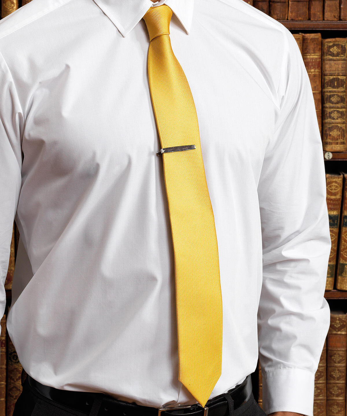 PR780 Micro waffle tie Brown - Image 2