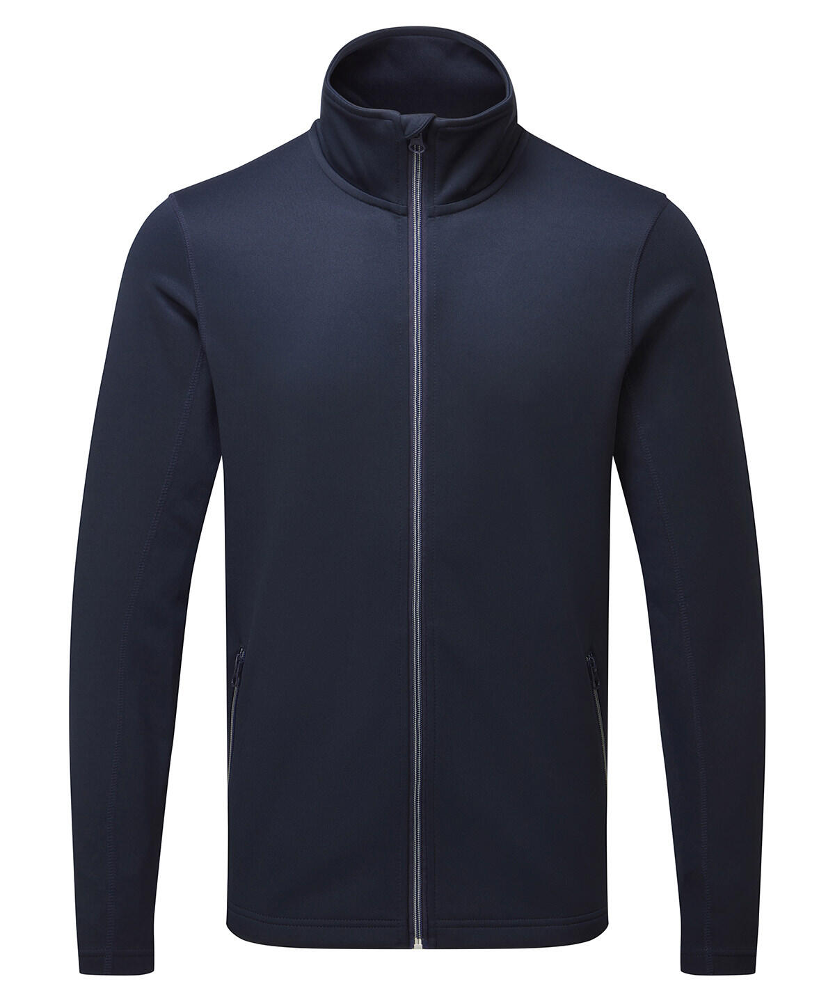 Premier PR808 Men's spun dyed sustainable zip-through sweatshirt Blue