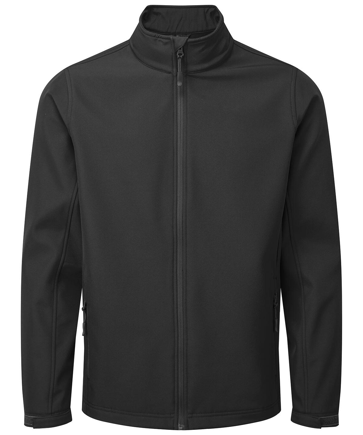 Premier PR810 Windchecker® printable and recycled softshell jacket Black