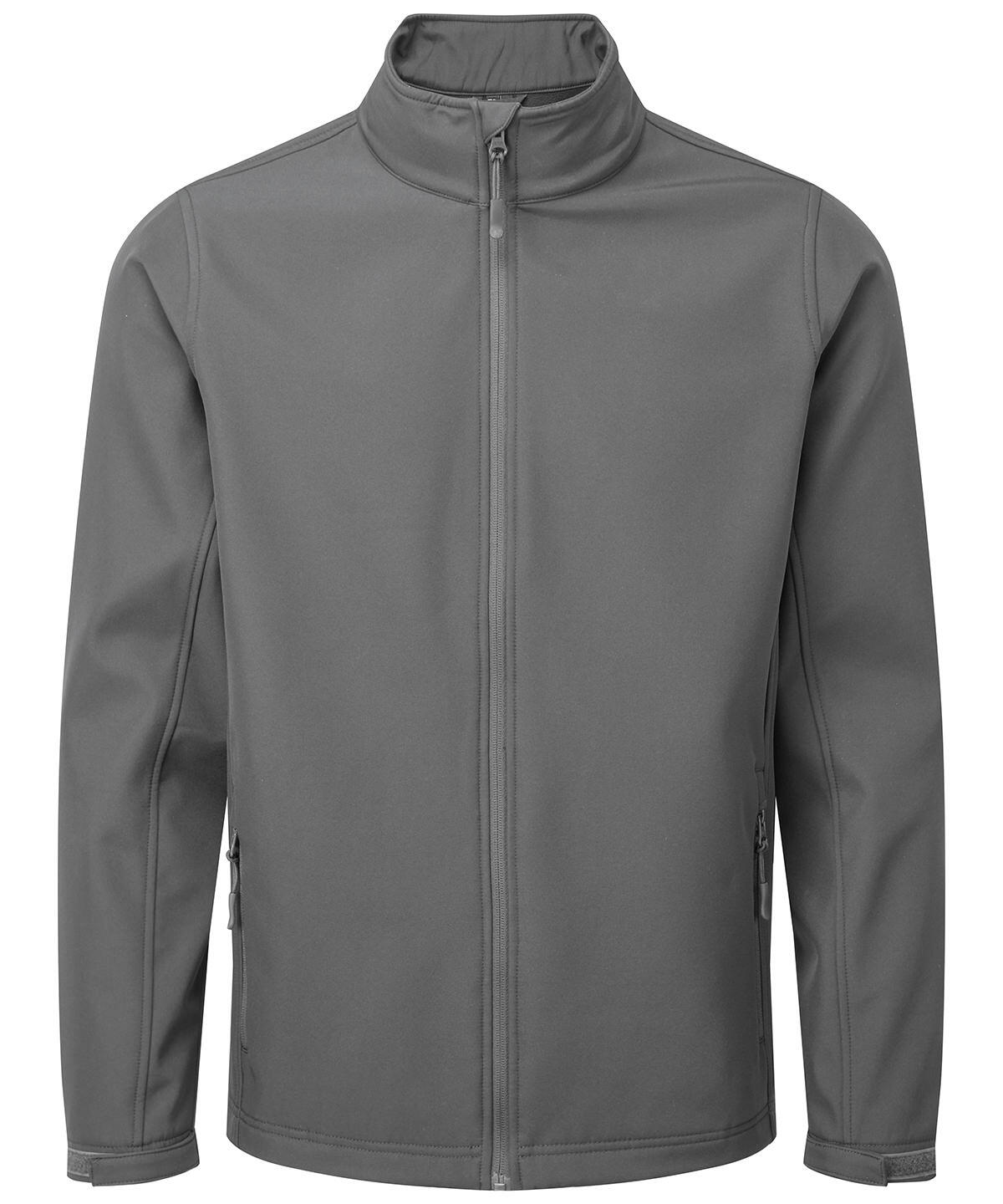 Premier PR810 Windchecker® printable and recycled softshell jacket Grey