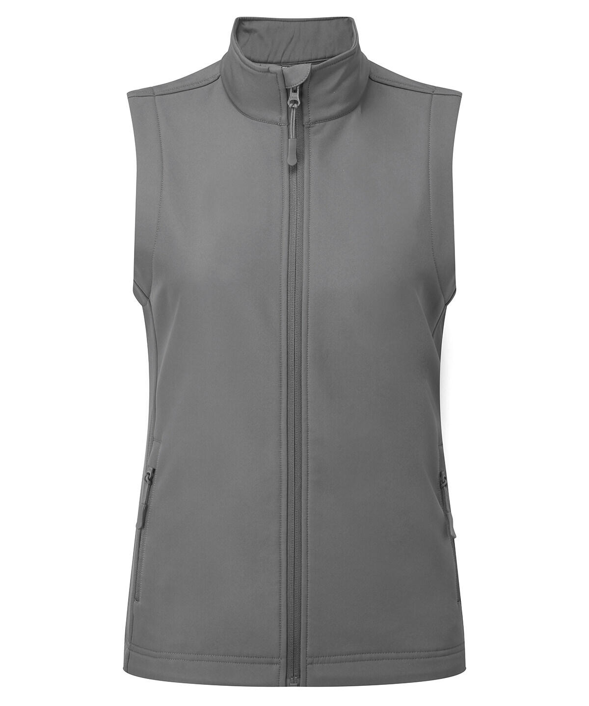 Premier PR816 Women’s Windchecker® printable and recycled gilet Grey