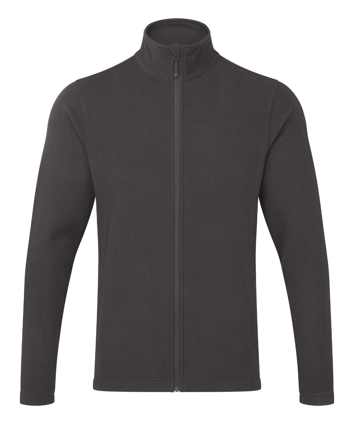 Premier PR830 ‘Recyclight’ full-zip microfleece Grey