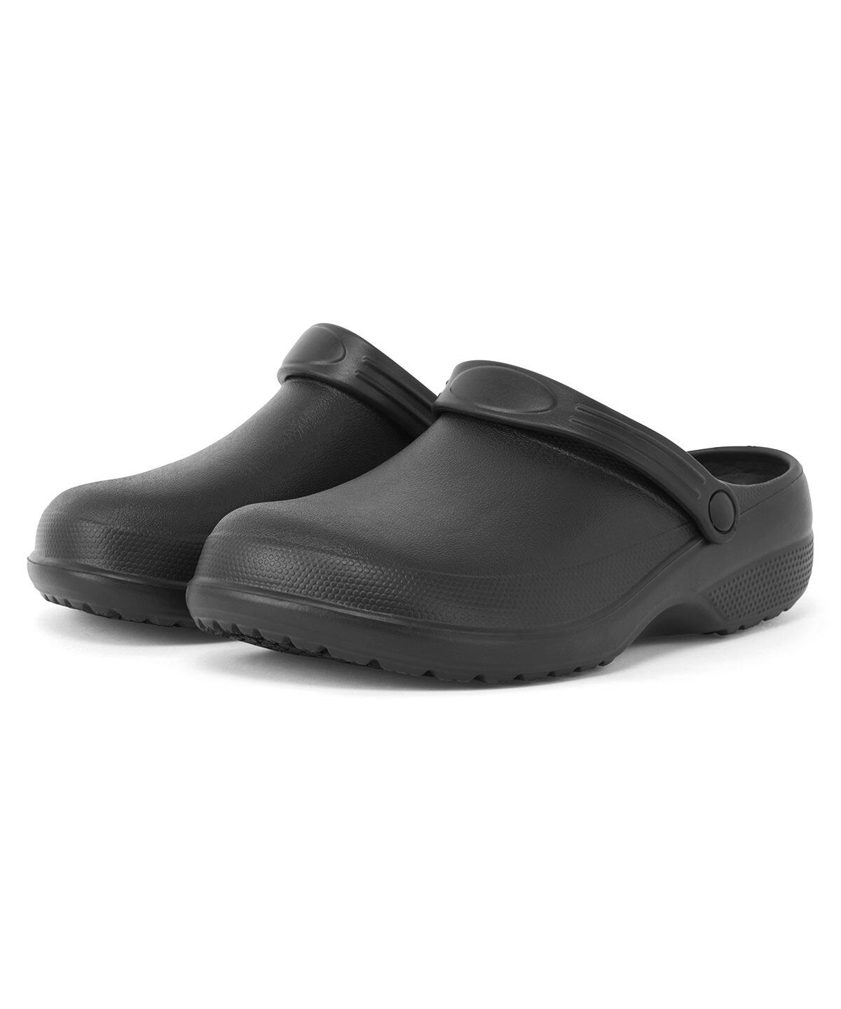 Premier PR910 Chef’s non-slip ‘Anchor’ clogs Black