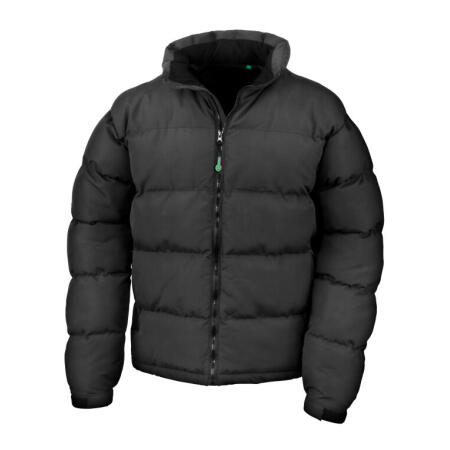 Result Urban Outdoor Wear R181M Result Urban Outdoor Wear Men's Recycled Holkham Down Feel Jacket Black