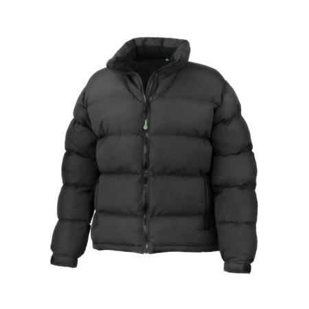 Result Urban Outdoor Wear R181F Result Urban Outdoor Wear Ladies Recycled Holkham Down Feel Jacket Black