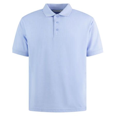 Kustom Kit KK403 Kustom Kit Classic Fit Klassic Superwash 60 Polo Light Heather Blue