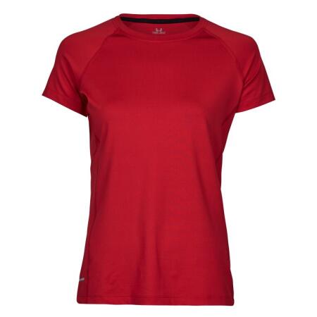 Tee Jays TJ7021 Tee Jays Ladies' CoolDry Tee Red