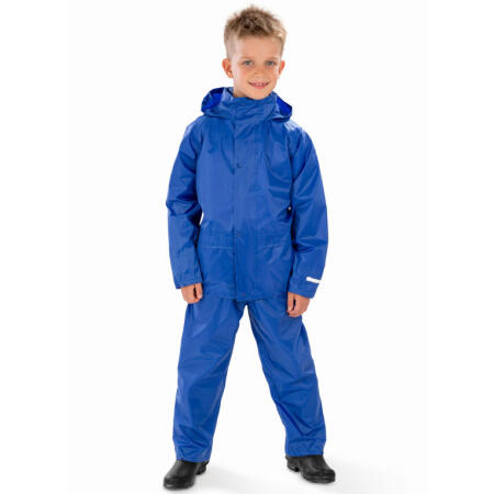 Result Core R225J Junior Rain Suit Royal Blue