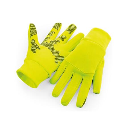 Beechfield B310 Beechfield  Softshell Sports Tech Gloves Fluoresent Yellow
