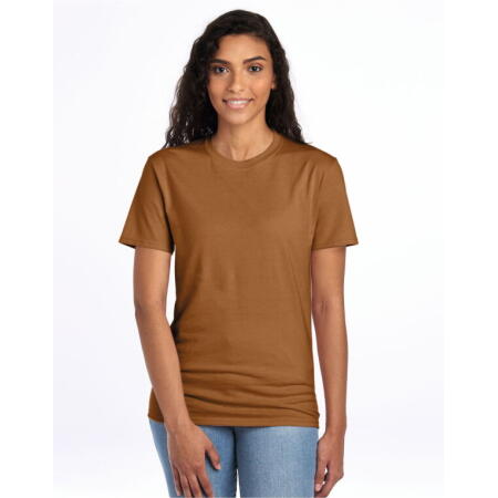 Jerzees 0S470M0 Jerzees Eco Premium Organic T Golden Pecan