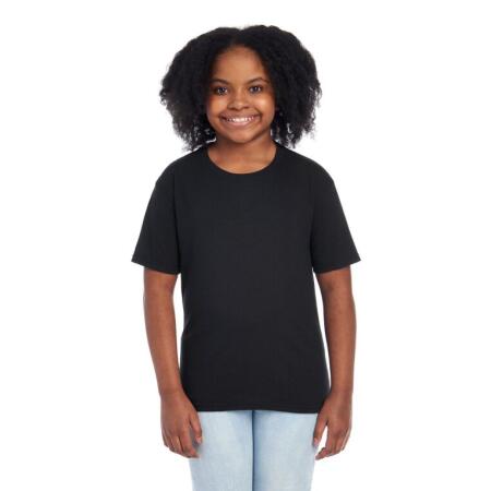 Jerzees 0S470Y0 Jerzees Eco Youth Premium Organic T Black