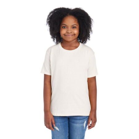 Jerzees 0S470Y0 Jerzees Eco Youth Premium Organic T Natural