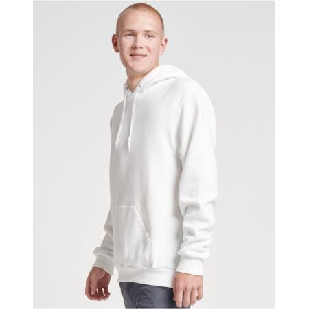 Jerzees 0S700M0 Jerzees Eco Premium Hooded Sweatshirt White