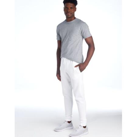 Jerzees 0S975M0 Jerzees NuBlend Pocketed Jog Sweatpant White