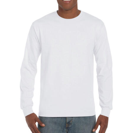 Gildan H400 GILDAN Adult Long Sleeve T-Shirt White