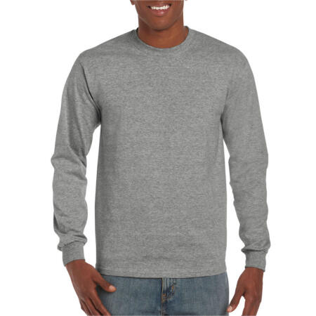 Gildan H400 GILDAN Adult Long Sleeve T-Shirt Graphite Heather