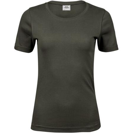 Tee Jays TJ580 Tee Jays Ladies' Interlock Tee Deep Green