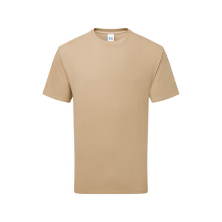 Russell 215M Russell Authentic Heavyweight T Tan