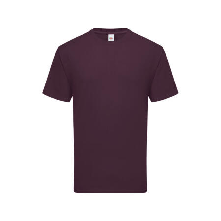 Fruit Of The Loom 61422 Fruit Of The Loom Men's Iconic 195 Ring Spun Premium T Dark Plum