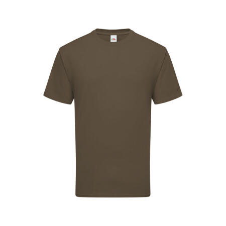 Fruit Of The Loom 61422 Fruit Of The Loom Men's Iconic 195 Ring Spun Premium T Truffle