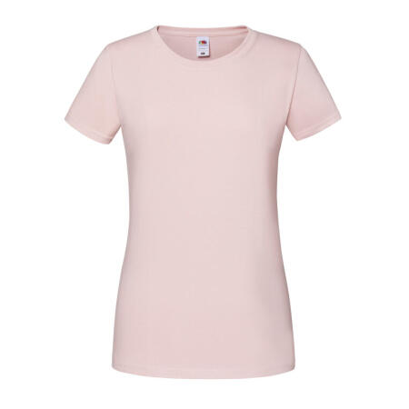 Fruit Of The Loom 61424 Fruit Of The Loom Ladies' Iconic 195 Ring Spun Premium T Powder Rose