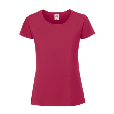 Fruit Of The Loom 61424 Fruit Of The Loom Ladies' Iconic 195 Ring Spun Premium T Cranberry