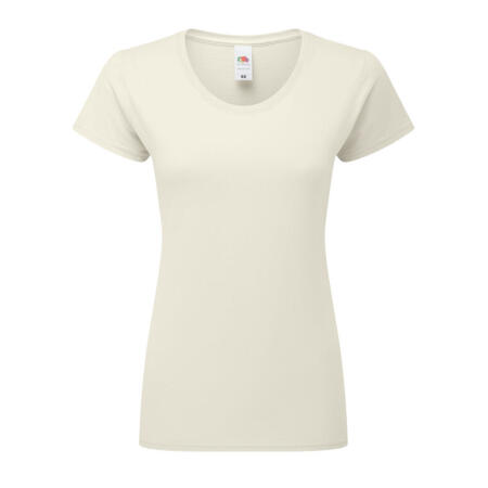 Fruit Of The Loom 61424 Fruit Of The Loom Ladies' Iconic 195 Ring Spun Premium T Natural