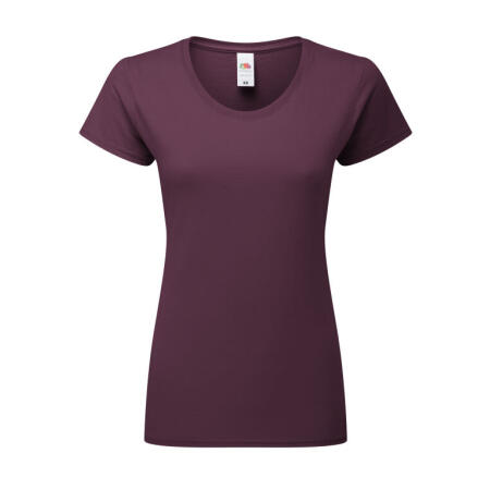 Fruit Of The Loom 61424 Fruit Of The Loom Ladies' Iconic 195 Ring Spun Premium T Dark Plum