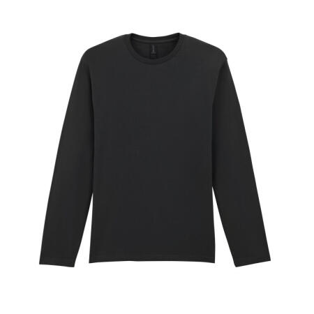 Gildan 64400 GILDAN Softstyle Adult L/S T-Shirt Black