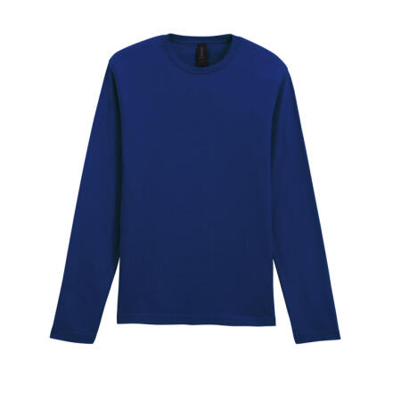 Gildan 64400 GILDAN Softstyle Adult L/S T-Shirt Navy Blue