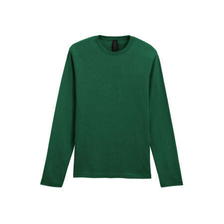 Gildan 64400 GILDAN Softstyle Adult L/S T-Shirt Fan Dark Green