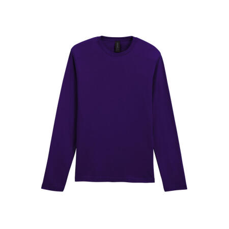 Gildan 64400 GILDAN Softstyle Adult L/S T-Shirt Fan Dark Purple