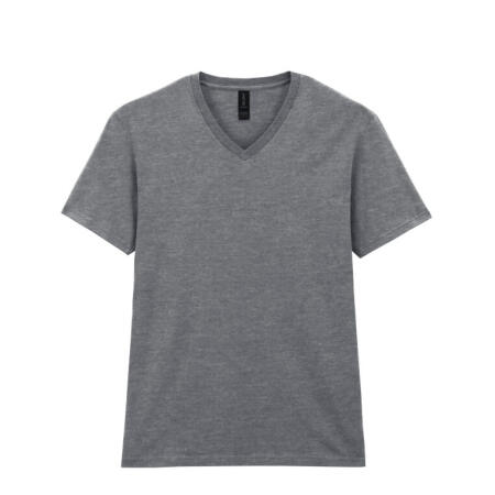 Gildan 64V00 GILDAN Softstyle Adult V-Neck Tee Sport Grey (RS)