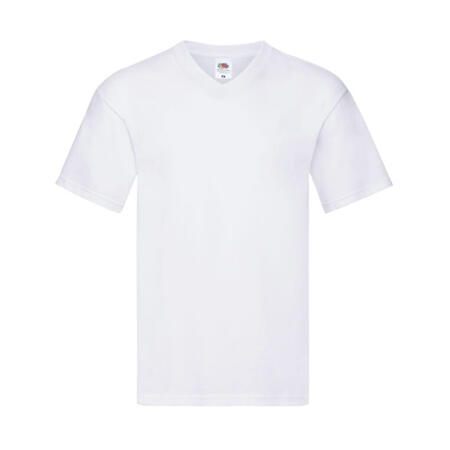 Fruit Of The Loom 61426 Fruit Of The Loom Men's Original V-Neck T White
