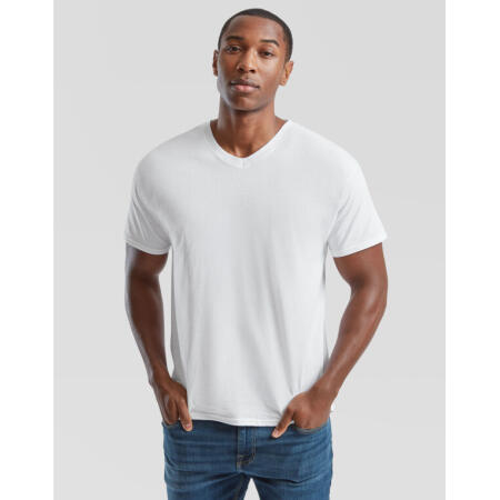 Azure Blue Men's Original V-Neck T