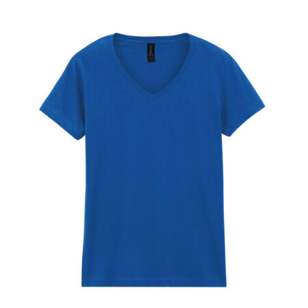 Gildan 64V00L Gildan Softstyle Ladies V-Neck Tee Royal