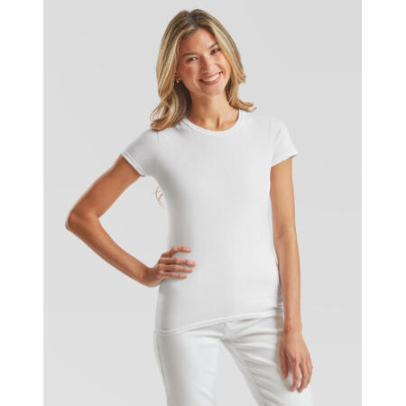 Fruit Of The Loom 61432 Fruit Of The Loom Ladies' Iconic 150 T White
