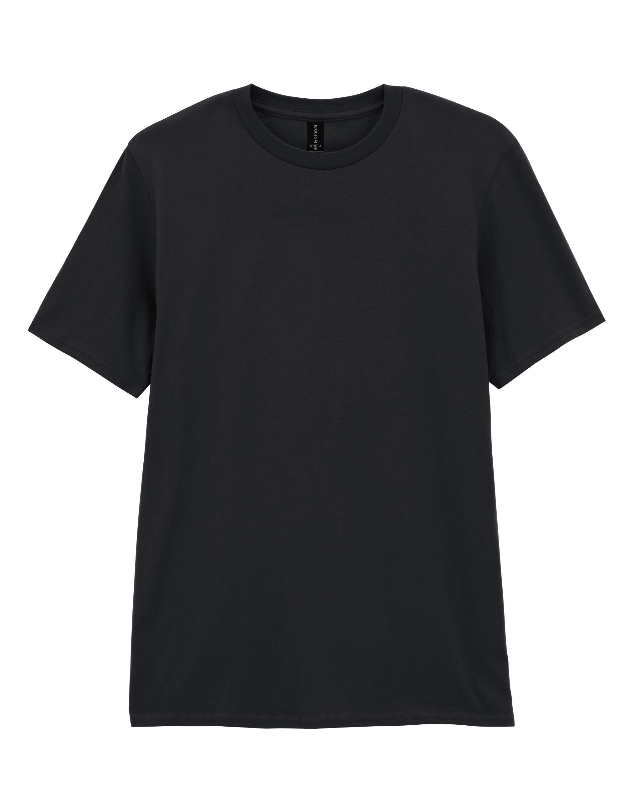 Gildan 980 Softstyle EZ Adult T-shirt Black