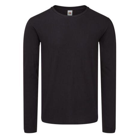 Fruit Of The Loom 61446 Fruit Of The Loom Iconic 150 Classic Long Sleeve T Black