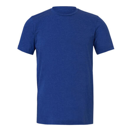 Bella CA3001CVC Bella Unisex Heather Jersey S/S Tee Heather True Royal