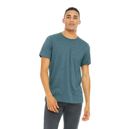 Bella CA3001CVC Unisex Heather Jersey Short Sleeve Tee Heather Yellow Gold
