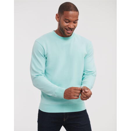 Russell Pure Organic Aqua Sweatshirt