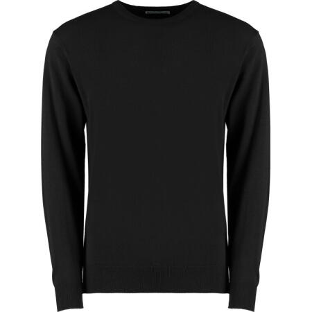 Kustom Kit KK253 Kustom Kit Regular Fit Arundel Crew Neck Sweater Black