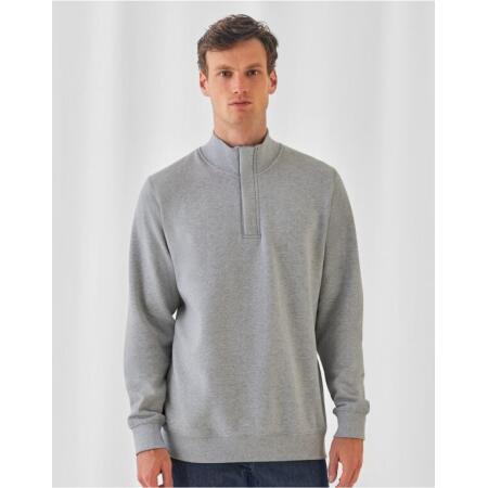 Black ID.004 Cotton Rich 1/4 Zip Sweat
