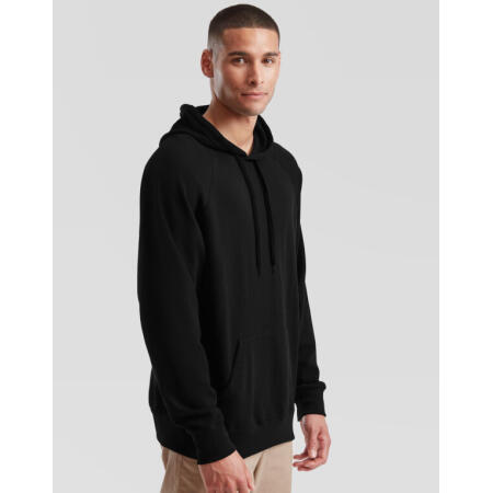 Fruit Of The Loom 62140 Fruit Of The Loom Men's Lightweight Hooded Sweat Black
